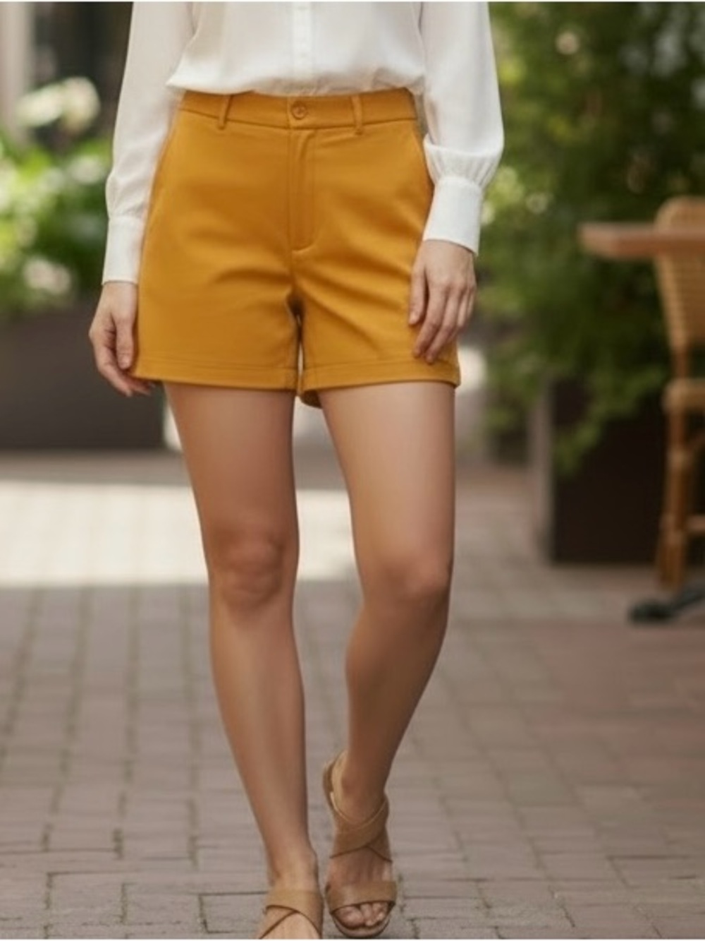 Women’s Lucky & Blessed Dress Shorts Size Medium Bundle